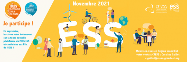 MOIS DE L'ESS : Novembre 2021 !